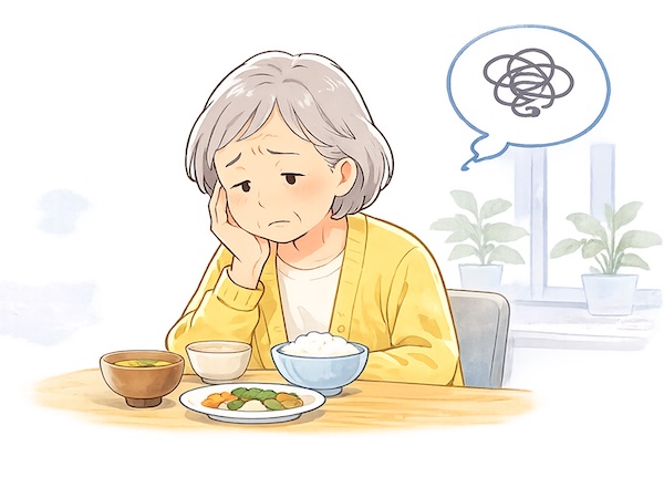 食欲の低下