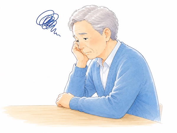 日常生活の活動が減る